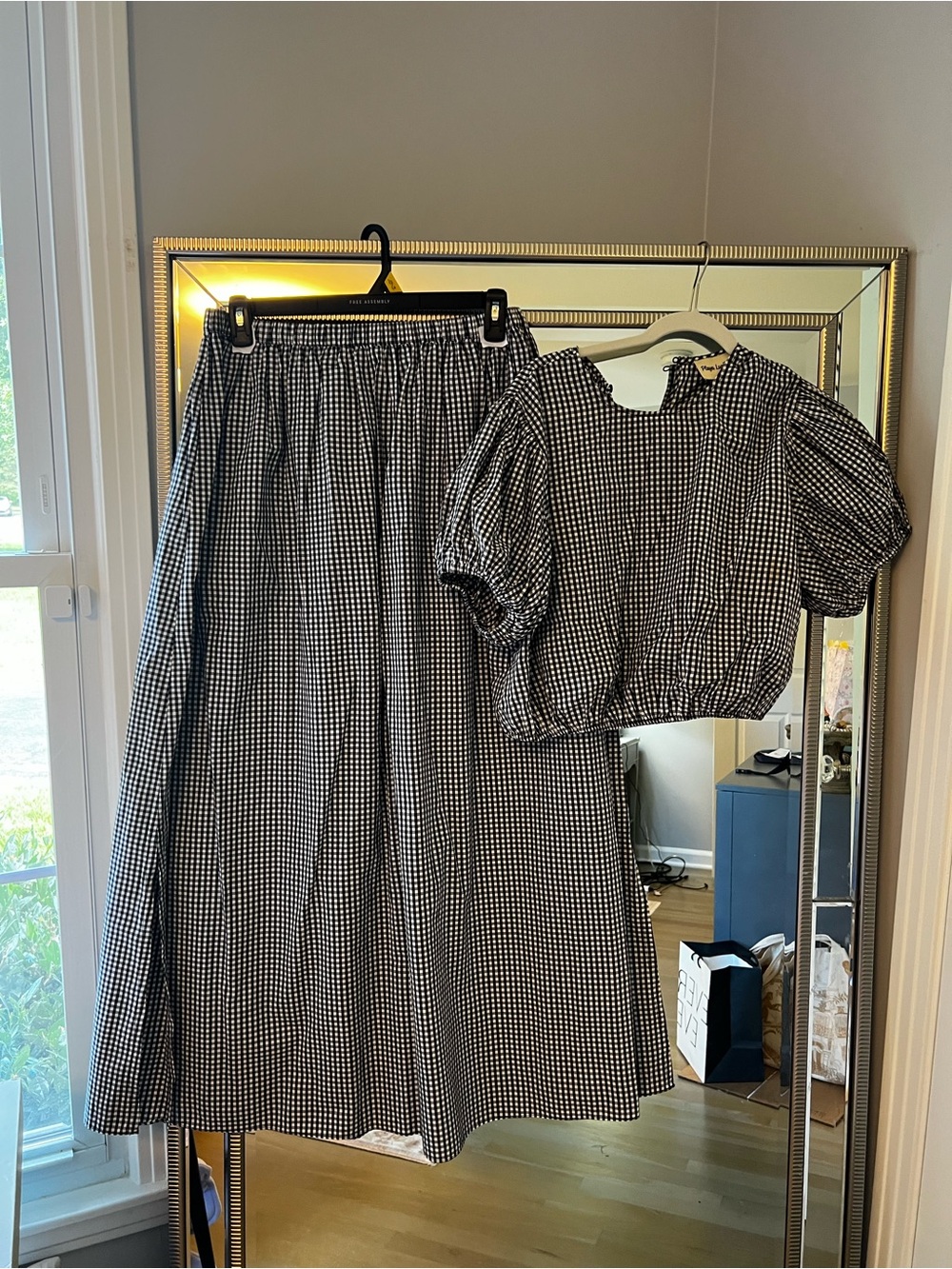 Playa Lucila matching gingham set